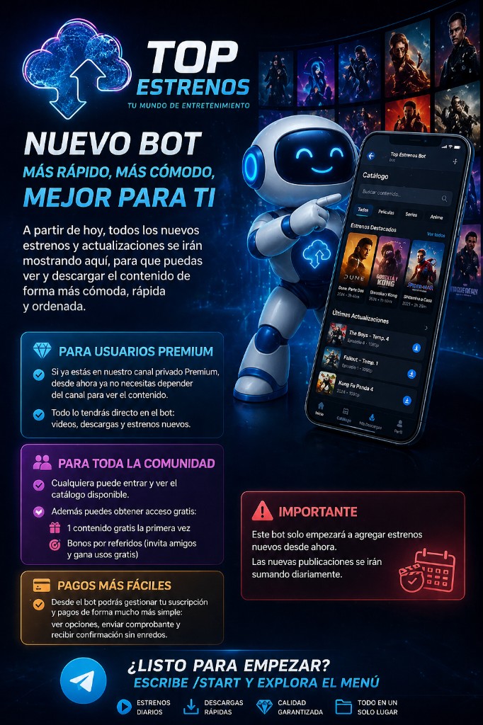 Top Estrenos Bot Promo